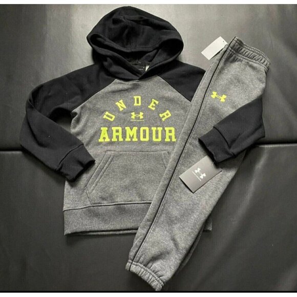 Under Armour Other - NWT Under Armour Hoodie & jogger Set Boys Size 6